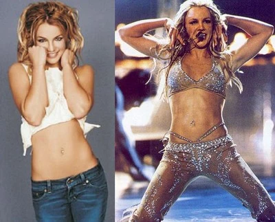 Brittney Spears and her Ab tranfomation