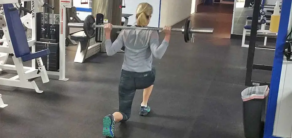 Strength and aerobic endurance training with walking lunges in Sun City Center, FL .